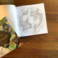 eine seite im zen tierwelt ausmalbuch für erwachsene die koi fische mit seerosen zeigt