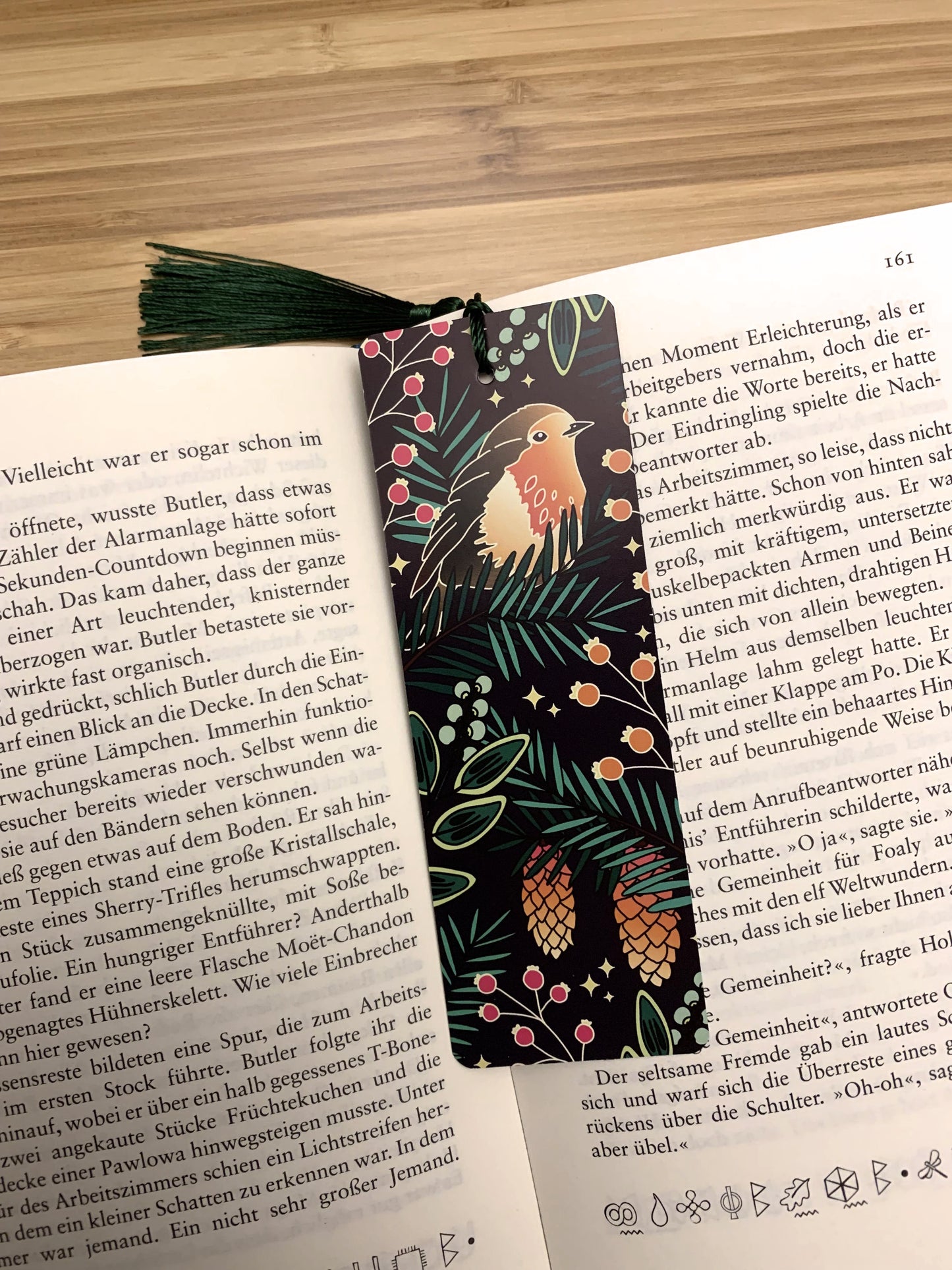 Christmas Robin - Bookmark